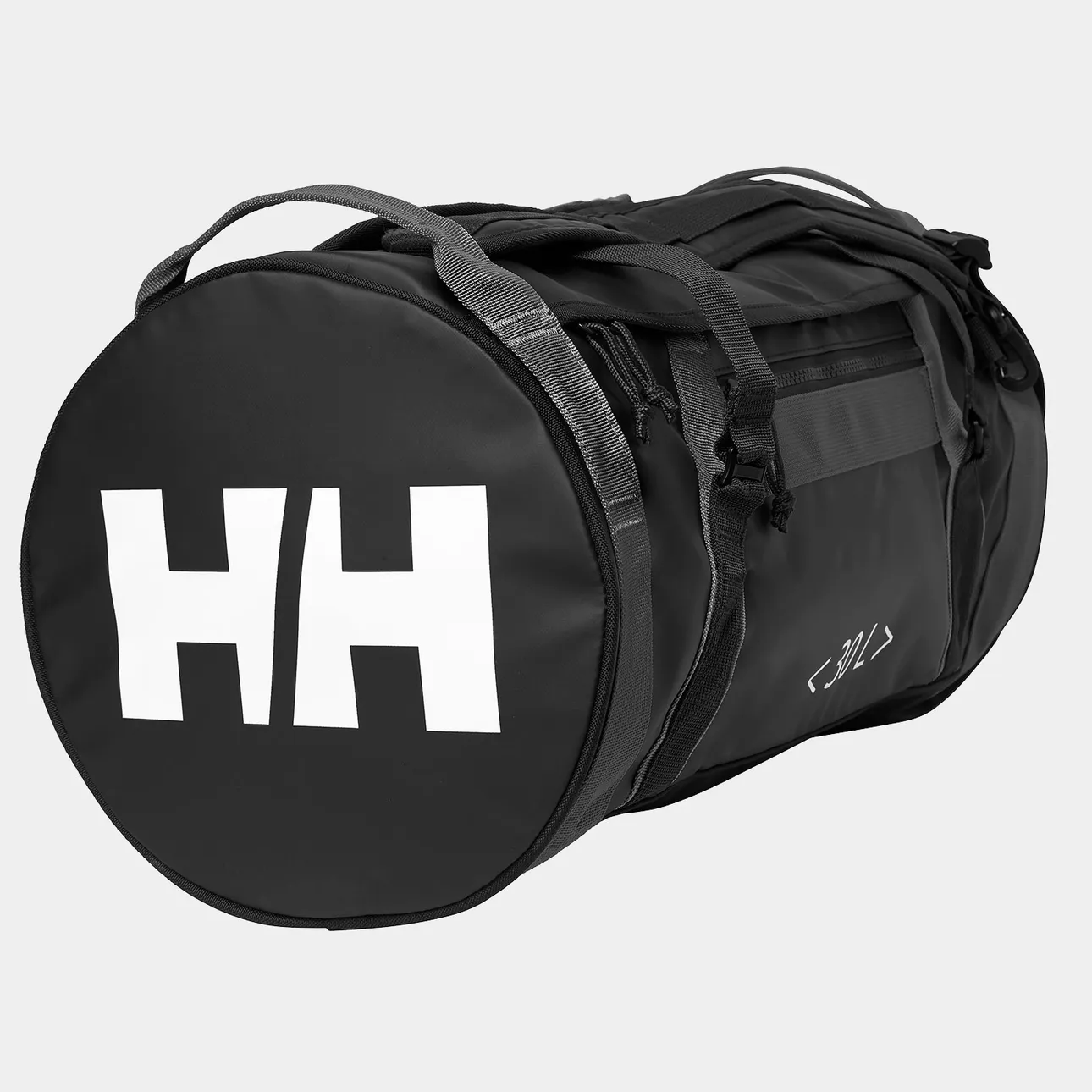 HH DUFFEL BAG 2 30L BLACK STD – Image 2
