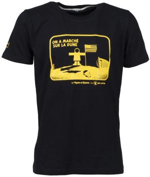 T.SHIRT NOIR ON A MARCHE
