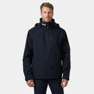CREW HOODED MIDLAYER JACKET 2 NAVY