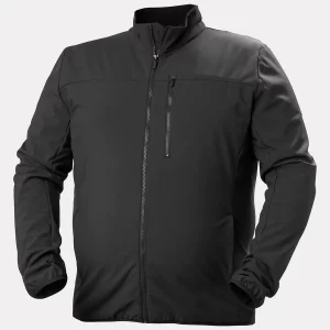 CREW SOFTSHELL JACKET 2.0 EBONY
