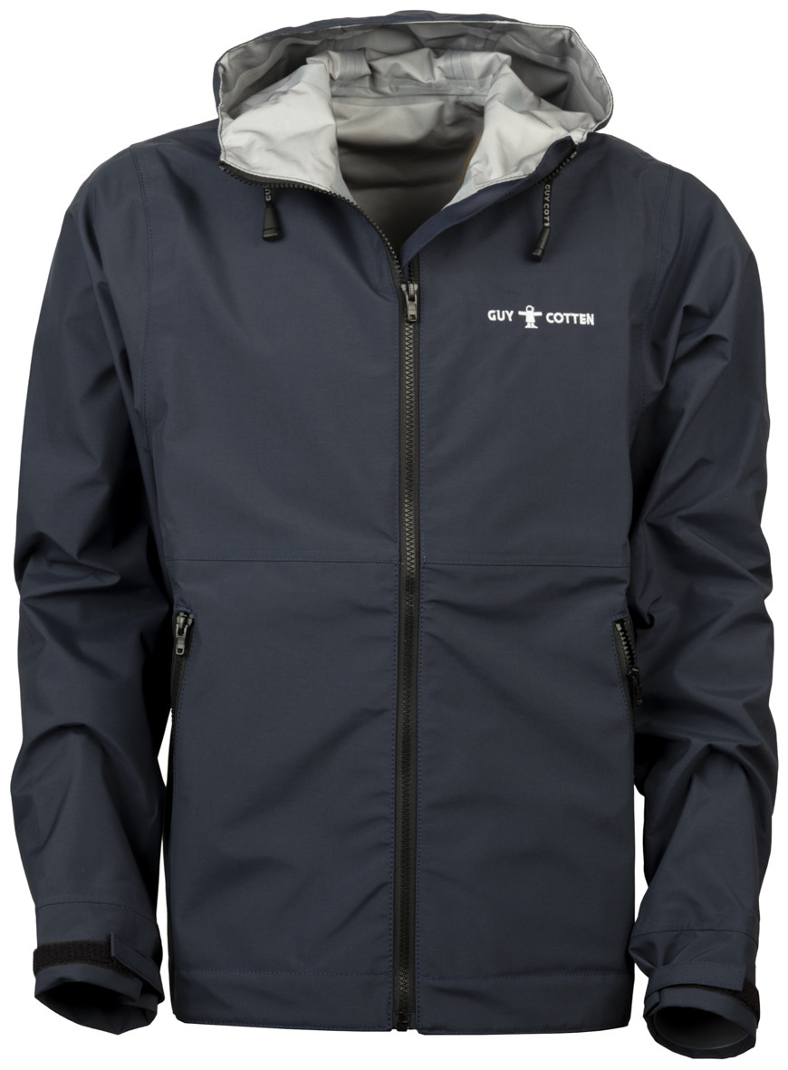 Vue de face du blouson Mambo marine bleu